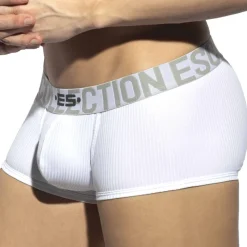 ES Collection Shortys|Boxers-Boxer Court Recycled Rib Blanc