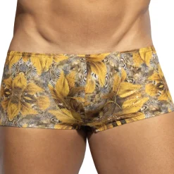 ES Collection Shortys|Boxers-Boxer Court Safari Jaune