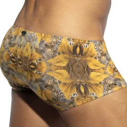 ES Collection Shortys|Boxers-Boxer Court Safari Jaune