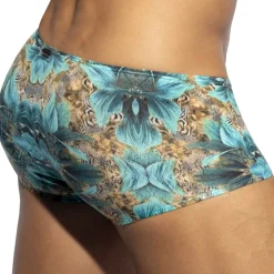 ES Collection Shortys|Boxers-Boxer Court Safari Turquoise