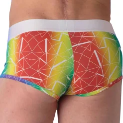 WOH Shortys|Boxers-Boxer Court Sexy Fun Arc-En-Ciel
