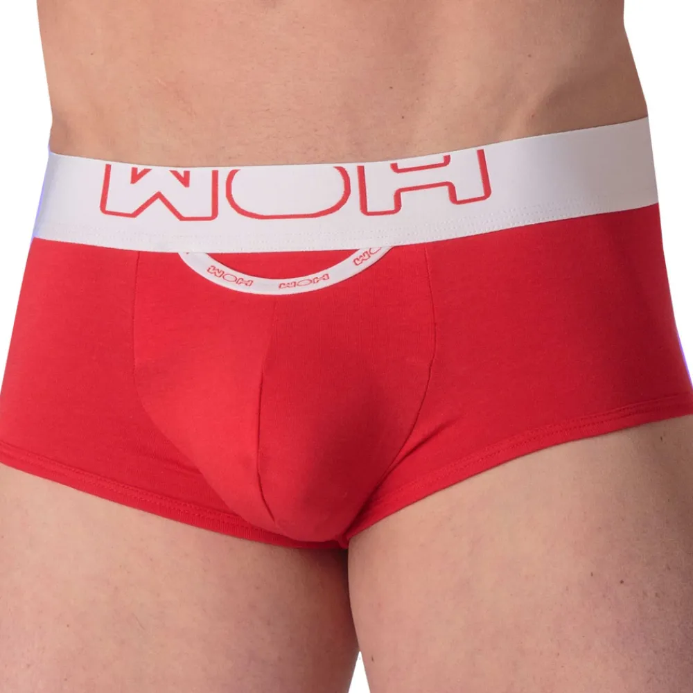 WOH Shortys|Boxers-Boxer Court Sexy Fun Rouge
