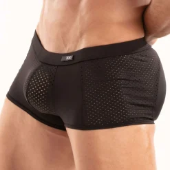 TOF Paris Sous-Vêtements Sport|Shortys-Boxer Court Tentation Microfibre Noir
