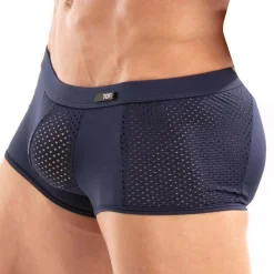 TOF Paris Sous-Vêtements Sport|Shortys-Boxer Court Tentation Microfibre Marine