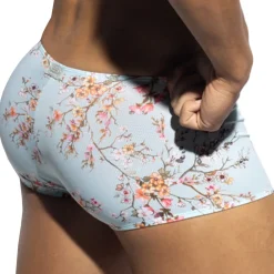 ES Collection Shortys|Boxers-Boxer Court Tokyo Bleu Ciel