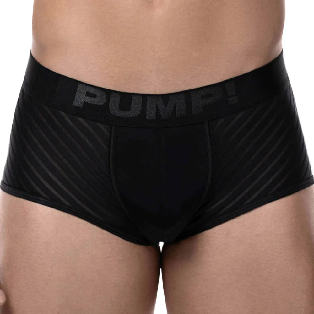Pump! Shortys|Boxers-Boxer Court Whisper Noir
