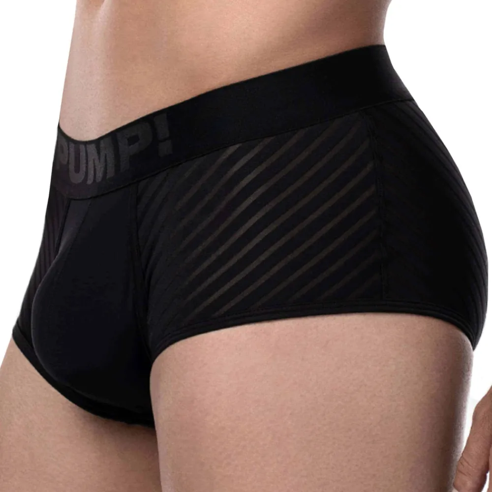 Pump! Shortys|Boxers-Boxer Court Whisper Noir
