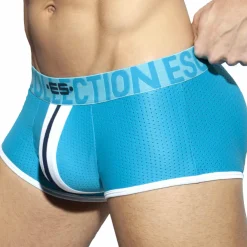 ES Collection Fesses Rondes|Push Up-Boxer Court WonderBoxer 4.0 Bleu Turquoise