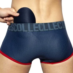 ES Collection Fesses Rondes|Push Up-Boxer Court WonderBoxer 4.0 Bleu Marine