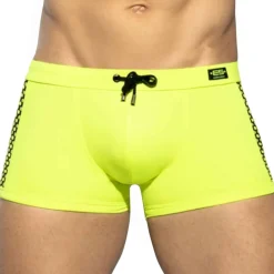 ES Collection Maillots De Bain Push Up|Boxers De Bain-Boxer de Bain Disco Pop Jaune Fluo