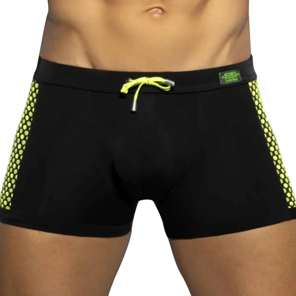ES Collection Maillots De Bain Push Up|Boxers De Bain-Boxer de Bain Disco Pop Noir