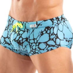 TOF Paris Shortys De Bain|Boxers De Bain-Boxer de Bain Imprimé Bleu