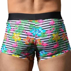 Andrew Christian Boxers De Bain-Boxer de Bain Island Tropic