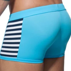 Addicted Maillots De Bain Push Up|Boxers De Bain-Boxer de Bain Sailor Colored Turquoise