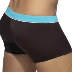 Addicted Maillots De Bain Push Up|Boxers De Bain-Boxer de Bain Sport Detail Binding Marron