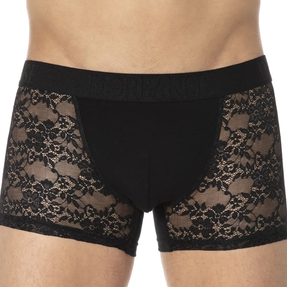 Doreanse Boxers Sexy-Boxer Dentelle Sexy Noir