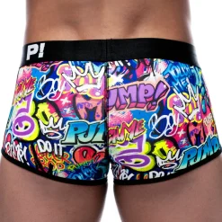 Pump! Shortys|Boxers-Boxer Drip Graffiti