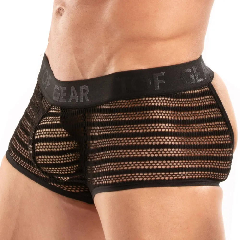 TOF Paris Boxers Sexy-Boxer Empty Bottom Mykonos Noir