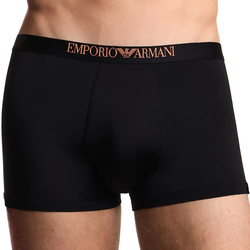 Emporio Armani Boxers-Boxer Essential Microfiber Noir