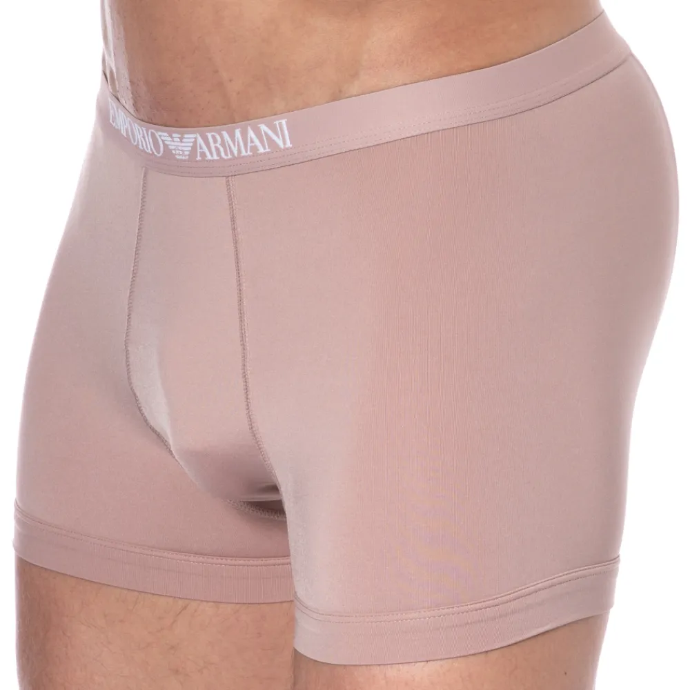Emporio Armani Boxers-Boxer Essential Microfiber Beige