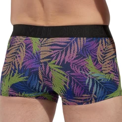 HOM Shortys|Boxers-Boxer Funky Style Marine - Rose