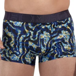 HOM Shortys|Boxers-Boxer Funky Styles Bleu Marine