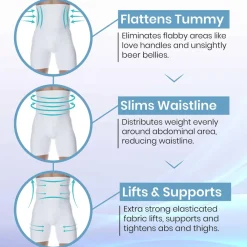 SKU Ventre Plat|Boxers-Boxer Gainant Blanc