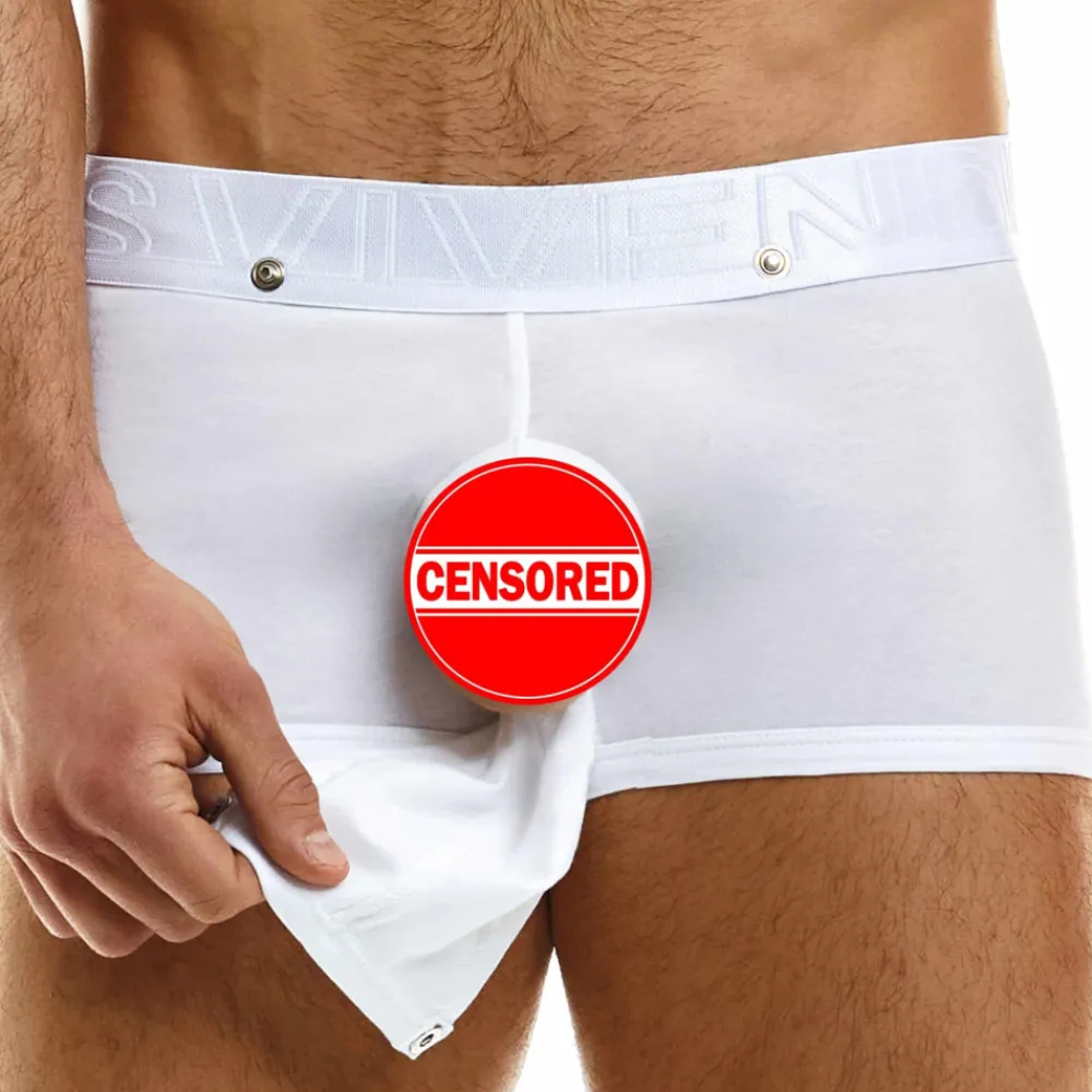 Modus Vivendi Boxers Sexy-Boxer Glory Hole Blanc