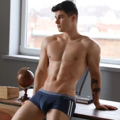 Marcuse Sous-Vêtements Sport|Shortys-Boxer Huxley Bleu Marine