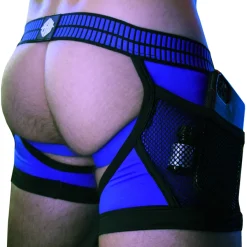 Breedwell Jockstraps|Boxers Sexy-Boxer Jock Chock Hybred Bleu