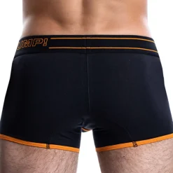 Pump! Shortys|Boxers-Boxer Jogger Nightlight Noir - Orange