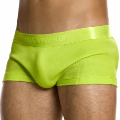 Modus Vivendi Tenues Sexy|Boxers Sexy-Boxer Jupe Illusion Citron Vert