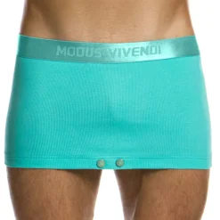 Modus Vivendi Tenues Sexy|Boxers Sexy-Boxer Jupe Illusion Turquoise