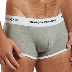 Garçon Français Shortys|Boxers-Boxer L'Amoureux Gris