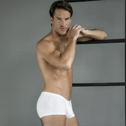 Clever Poche Ergonomique|Sous-Vêtements Sport-Boxer Latin Clay Blanc