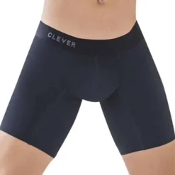 Clever Boxers-Boxer Long Caribbean Coton Noir