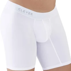 Clever Boxers-Boxer Long Caribbean Coton Blanc