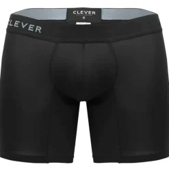Clever Sous-Vêtements Sport|Boxers-Boxer Long Classic Match Microfibre Noir