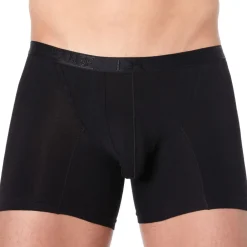 Doreanse Sous-Vêtements Push Up|Push Up-Boxer Long Innovant Adonis Noir