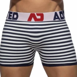 Addicted Boxers-Boxer Long Sans Couture Marinière