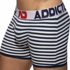 Addicted Boxers-Boxer Long Sans Couture Marinière