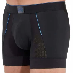 HOM Sous-Vêtements Sport|Boxers-Boxer Long Sports Lab Noir