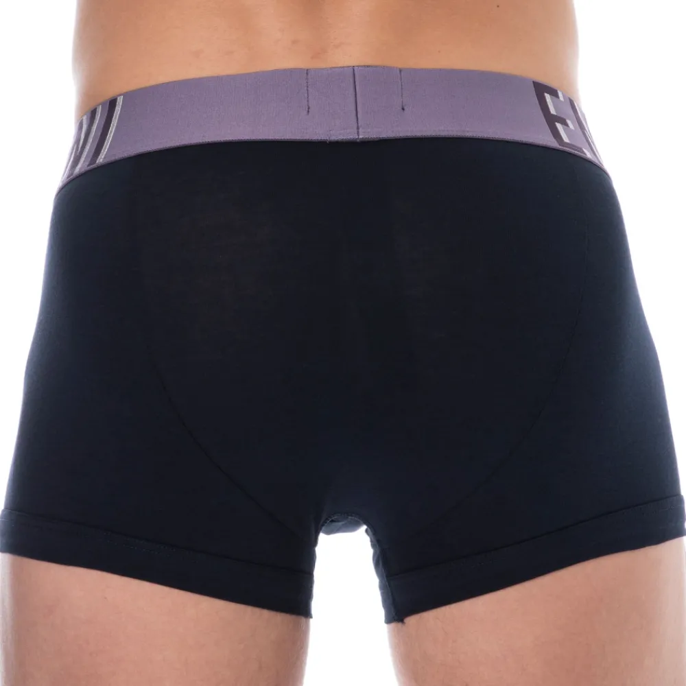 Emporio Armani Boxers-Boxer Megalogo Coton Marine