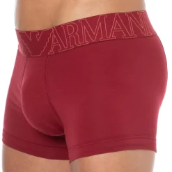 Emporio Armani Boxers-Boxer Megalogo Coton Rhubarbe