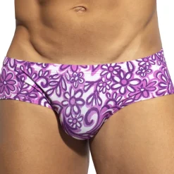 ES Collection Boxers Sexy|Shortys-Boxer Mini Fleurs Van Gogh Violet