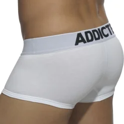 Addicted Shortys|Boxers-Boxer My Basic Blanc
