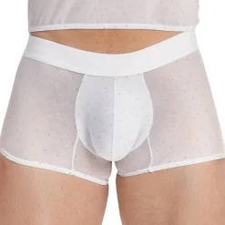 Sexy Boy Boxers Sexy-Boxer Night Glow Blanc
