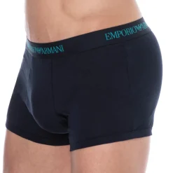 Emporio Armani Boxers-Boxer Pure Cotton Marine