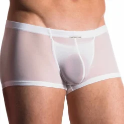 Manstore Boxers Sexy|Sous-Vêtements Push Up-Boxer Push-Up M101 Blanc