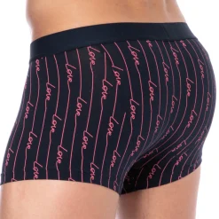 Emporio Armani Boxers-Boxer Saint-Valentin Imprimé Bleu Nuit